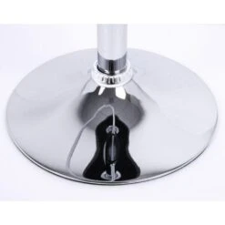 WOLTU 1 Pz Sgabello Da Bar Sedia Cucina Imbottita Girevole In Metallo E Ecopelle Arancione+Bianco -Vendite HOMCOM || VIDAXL || Songmics 80879191 5