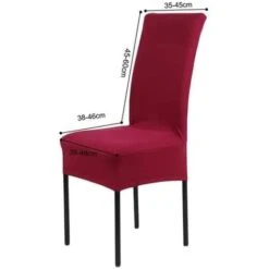 None Coprisedie Con Schienale 6 Pezzi Universali Lavabile Estraibile Coprisedile (6 Pezzi Rosso) -Vendite HOMCOM || VIDAXL || Songmics 81351707 4