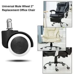 None Ruota Girevole Per Sedia Da Ufficio Ruota Girevole Per Poltrona Da 5 Pezzi Ruota Di Ricambio Da 11-50 Mm -Vendite HOMCOM || VIDAXL || Songmics 81947181 2