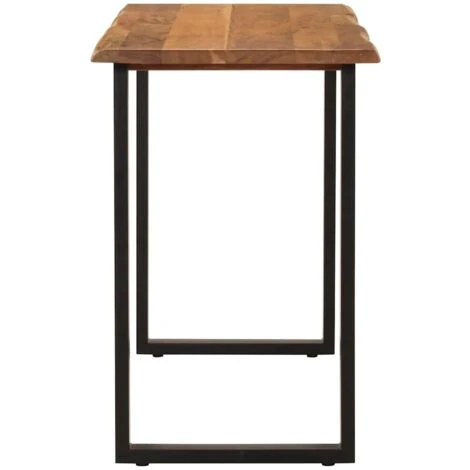 Tavolo Da Pranzo 110x50x76 Cm Legno Massello Di Acacia VidaXL 7 Tavolo Da Pranzo 110x50x76 Cm Legno Massello Di Acacia VidaXL - immagine 5