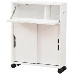 Mobiletto Armadio Portaoggetti Carrello Stretto Salvaspazio Bianco 52x17x67 Cm 11 Mobiletto Armadio Portaoggetti Carrello Stretto Salvaspazio Bianco 52x17x67 Cm -Vendite HOMCOM || VIDAXL || Songmics 82217327 5