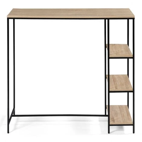 Tavolo Alto Da Bar DETROIT Da 2 A 4 Persone Design Industriale 5 Tavolo Alto Da Bar DETROIT Da 2 A 4 Persone Design Industriale - immagine 3