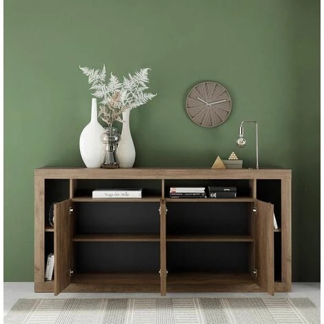 Madia 4 Ante, Finitura Mercure, Made In Italy 5 Madia 4 Ante, Finitura Mercure, Made In Italy - immagine 3