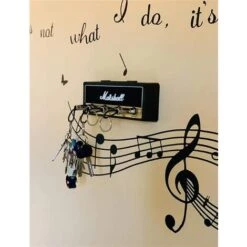 Marshall Key Holder Wall Mounted Jack Rack 2.0 JCM800 Chitarra Portachiavi Gancio Portachiavi Fissaggio A Casa Con 4 Portachiavi Set Di Portachiavi Nero (Set Di Portachiavi Nero) -Vendite HOMCOM || VIDAXL || Songmics 88724607 2
