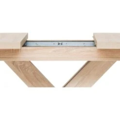 Tavolo Allungabile Con Gambe Incrociate Rovere Avant -Vendite HOMCOM || VIDAXL || Songmics 88769509 5