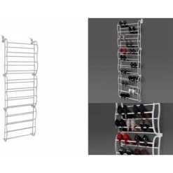 Scarpiera Salvaspazio Portascarpe Da Appendere Scarpiera 36 Paia Shoe Rack -Vendite HOMCOM || VIDAXL || Songmics 9030857 3