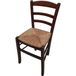 Sedia Paesana Paglia Noce