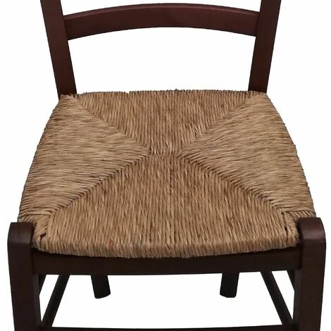 Sedia Paesana Paglia Noce 4 Sedia Paesana Paglia Noce - immagine 2