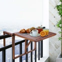 PrixPrime - Autentico Tavolo Con Ripiano Pieghevole In Legno Di Teak 60x40 Cm -Vendite HOMCOM || VIDAXL || Songmics 90821397 2