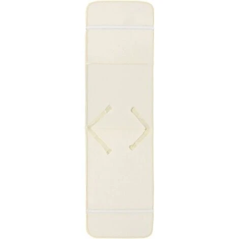 Cuscino Giardino Sedia Copripoltrona Materassino Pieghevole Morbido Écru 100% Made In Italy 4 Cuscino Giardino Sedia Copripoltrona Materassino Pieghevole Morbido Écru 100% Made In Italy - immagine 2