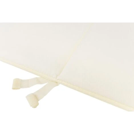 Cuscino Giardino Sedia Copripoltrona Materassino Pieghevole Morbido Écru 100% Made In Italy 5 Cuscino Giardino Sedia Copripoltrona Materassino Pieghevole Morbido Écru 100% Made In Italy - immagine 3
