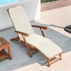 Cuscino Giardino Sedia Copripoltrona Materassino Pieghevole Morbido Écru 100% Made In Italy 9 Cuscino Giardino Sedia Copripoltrona Materassino Pieghevole Morbido Écru 100% Made In Italy -Vendite HOMCOM || VIDAXL || Songmics 92874954 4