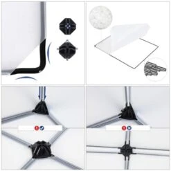 Songmics Scarpiera Componibile, Scaffale Modulare Con 10 Scomparti, Armadio Fai Da Te Mobiletto Portaoggetti, Bianco -Vendite HOMCOM || VIDAXL || Songmics 94215019 3