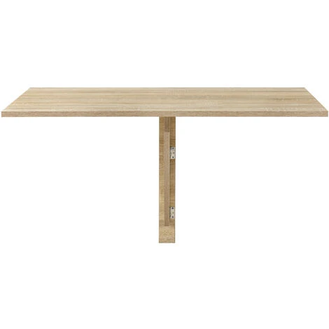 Nova Tavolino Da Muro Pieghevole Salvaspazio 100 X 60 X 58 Cm Effetto Legno Di Faggio 6 Nova Tavolino Da Muro Pieghevole Salvaspazio 100 X 60 X 58 Cm Effetto Legno Di Faggio - immagine 4