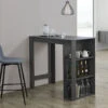 Nova Tavolo Alto 120x60x105cm Penisola Cucina Con 3 Ripiani Stile Moderno Vari Colori Dimensioni : Grigio Scuro 2 Nova Tavolo Alto 120x60x105cm Penisola Cucina Con 3 Ripiani Stile Moderno Vari Colori Dimensioni : Grigio Scuro -Vendite HOMCOM || VIDAXL || Songmics 94578101 1