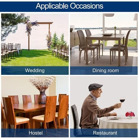 Set Di 6 Coprisedia Elasticizzati Universali - Moderni - Neri 7 Set Di 6 Coprisedia Elasticizzati Universali - Moderni - Neri - immagine 5