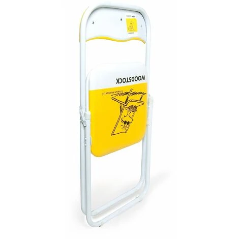 Excelsa 48923 Peanuts Sedia Pieghevole Woodstock, Metallo, Giallo 4 Excelsa 48923 Peanuts Sedia Pieghevole Woodstock, Metallo, Giallo - immagine 2