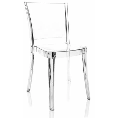 Sedia Trasparente In Policarbonato LUCIENNE - Neutro Opzioni 2° Scelta 3 Sedia Trasparente In Policarbonato LUCIENNE - Neutro Opzioni 2° Scelta