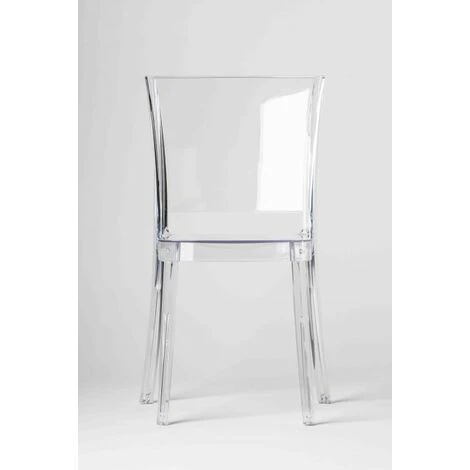 Sedia Trasparente In Policarbonato LUCIENNE - Neutro Opzioni 2° Scelta 7 Sedia Trasparente In Policarbonato LUCIENNE - Neutro Opzioni 2° Scelta - immagine 5