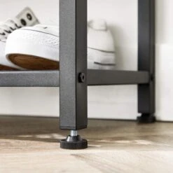 Songmics VASAGLE Appendiabiti Autoportante, Portaoggetti Per Ingresso, 8 Ganci Doppi, Panca Scarpiera, 2 Ripiani A Rete, Camera Da Letto, Struttura In Acciaio, Industriale, Marrone Vintage E Nero 10 Songmics VASAGLE Appendiabiti Autoportante, Portaoggetti Per Ingresso, 8 Ganci Doppi, Panca Scarpiera, 2 Ripiani A Rete, Camera Da Letto, Struttura In Acciaio, Industriale, Marrone Vintage E Nero -Vendite HOMCOM || VIDAXL || Songmics 96922872 4