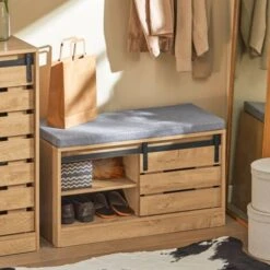Scarpiera Con Ante Scorrevoli Scarpiera Con Porta Fienile, Portascarpe Con Cuscino Stile Vintage L80xP35xA48cm Naturale FSR120-N SoBuy 11 Scarpiera Con Ante Scorrevoli Scarpiera Con Porta Fienile, Portascarpe Con Cuscino Stile Vintage L80xP35xA48cm Naturale FSR120-N SoBuy -Vendite HOMCOM || VIDAXL || Songmics 96933707 5