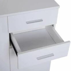 Mobile Madia Con Cassetti Ante 2 Ripiani Mobiletto Credenza Cucina Bagno Moderna -Vendite HOMCOM || VIDAXL || Songmics 97776135 5