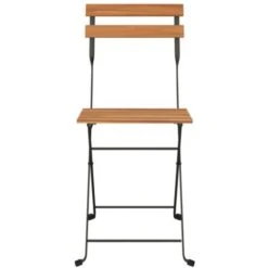 Set Di 4 Sedie Da Bistrò Pieghevoli Sedie Da Giardino Poltrona Outdoor Legno Massello Teak E Acciaio ITD55268 9 Set Di 4 Sedie Da Bistrò Pieghevoli Sedie Da Giardino Poltrona Outdoor Legno Massello Teak E Acciaio ITD55268 -Vendite HOMCOM || VIDAXL || Songmics 99916101 3